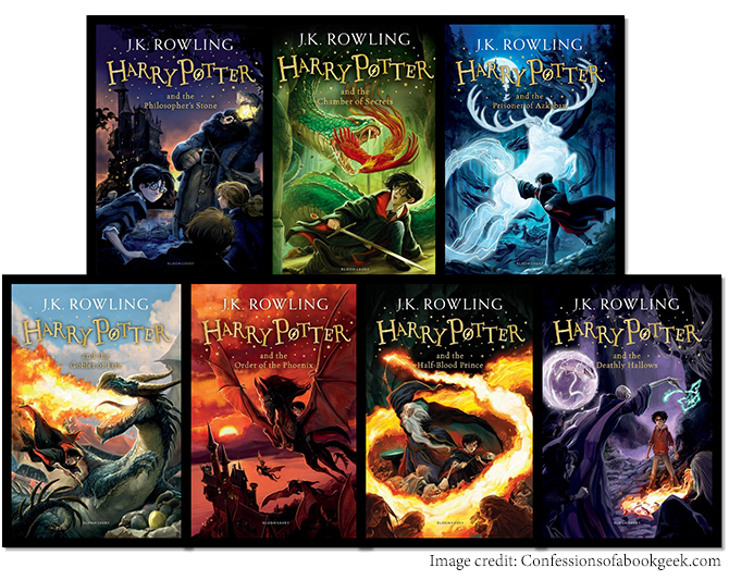5 Essential Writing Styles for Children's Books - Harry Potter books