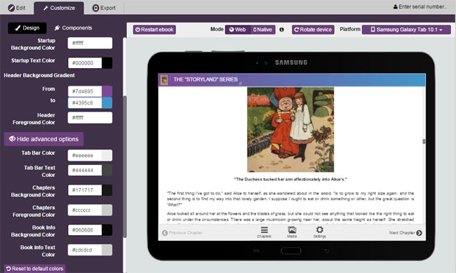 Kotobee Author is an award-winning tool for creating ebooks for free