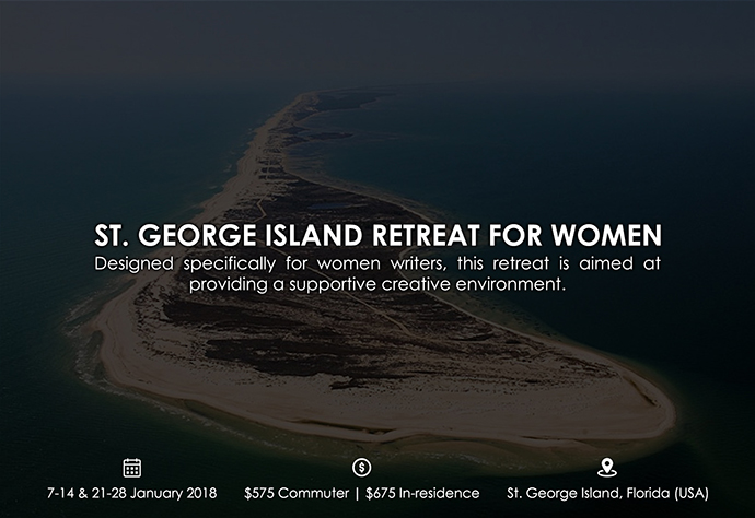 best retreats and workshops for fiction writers - St. George Island Retreat for Women persisgranger.com