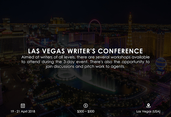 best retreats and workshops for fiction writers - Las Vegas Writer’s Conference hendersonwritersgroup.com